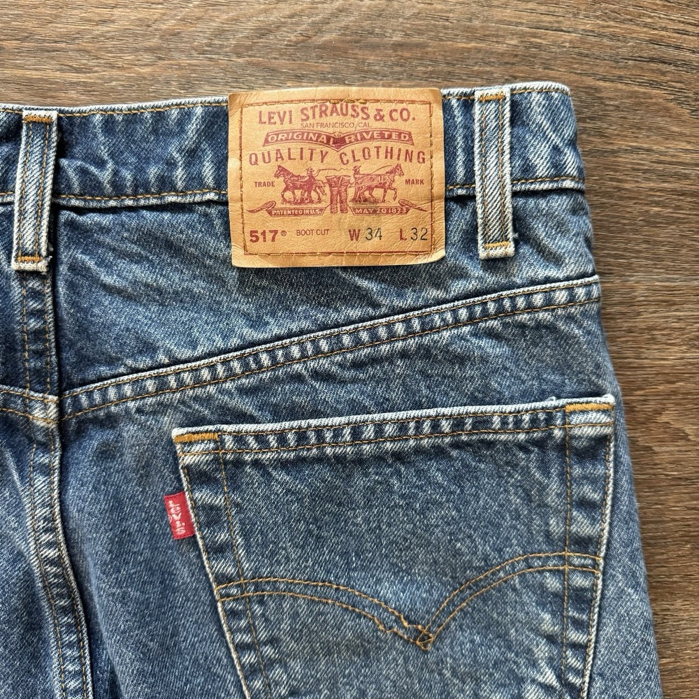 VTG Levi's 517 Bootcut Jeans for Men - Picture 6 of 14
